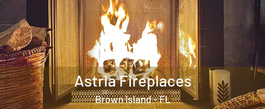 Astria Fireplaces Brown Island - FL