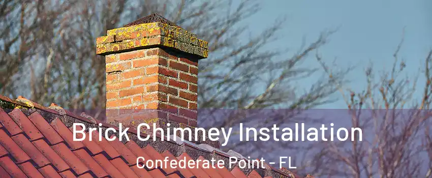 Brick Chimney Installation Confederate Point - FL