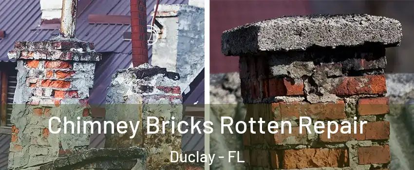 Chimney Bricks Rotten Repair Duclay - FL