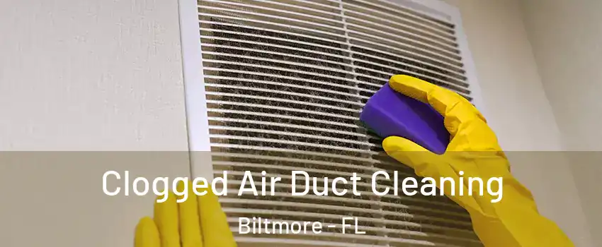 Clogged Air Duct Cleaning Biltmore - FL