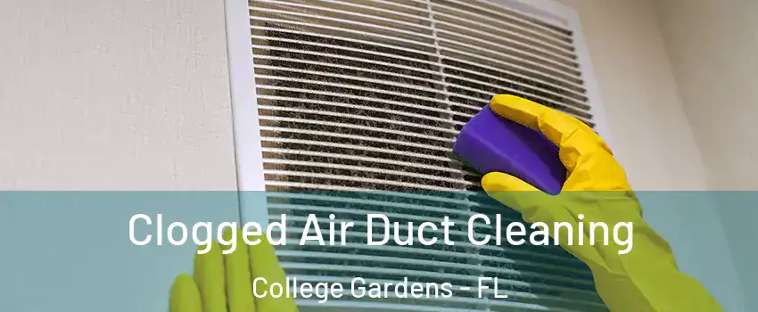 Clogged Air Duct Cleaning College Gardens - FL