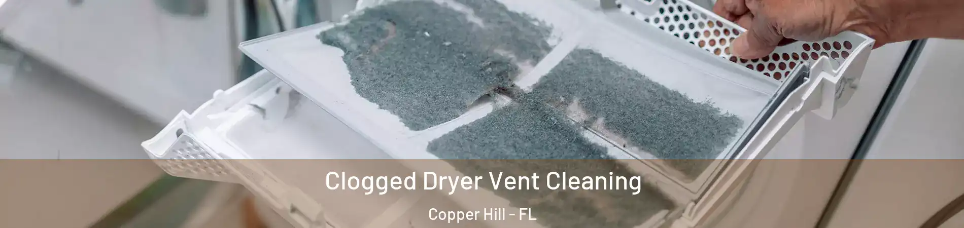 Clogged Dryer Vent Cleaning Copper Hill - FL