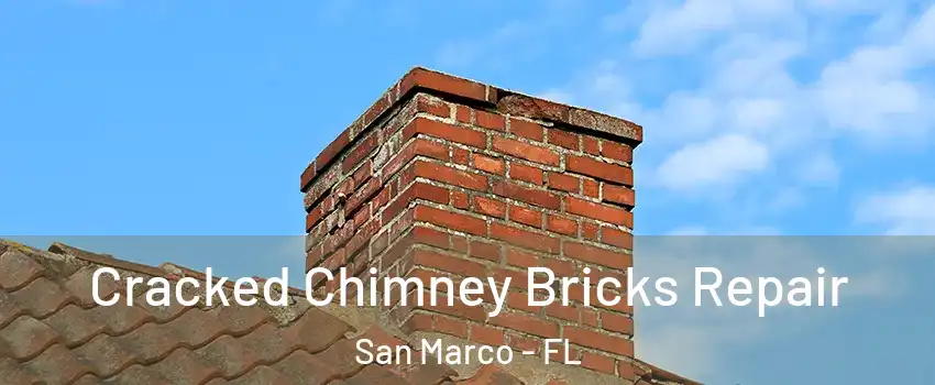 Cracked Chimney Bricks Repair San Marco - FL