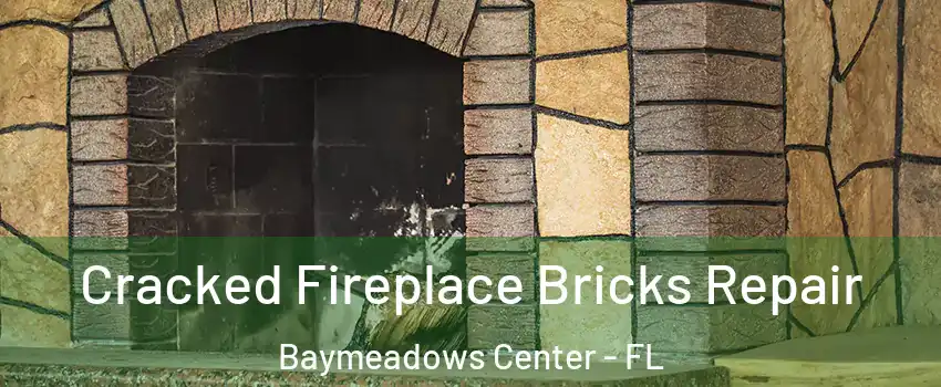 Cracked Fireplace Bricks Repair Baymeadows Center - FL