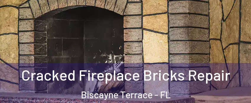 Cracked Fireplace Bricks Repair Biscayne Terrace - FL