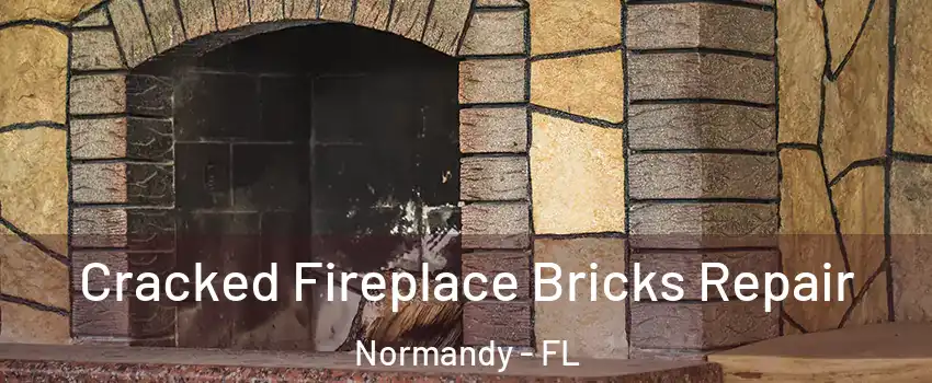 Cracked Fireplace Bricks Repair Normandy - FL