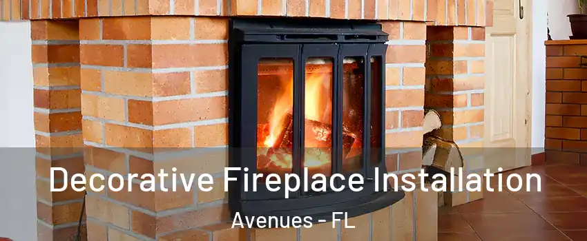 Decorative Fireplace Installation Avenues - FL