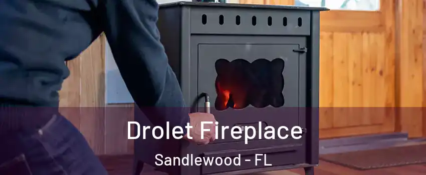 Drolet Fireplace Sandlewood - FL