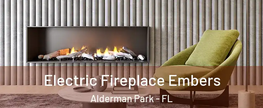 Electric Fireplace Embers Alderman Park - FL