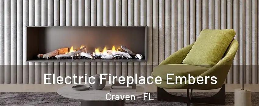 Electric Fireplace Embers Craven - FL