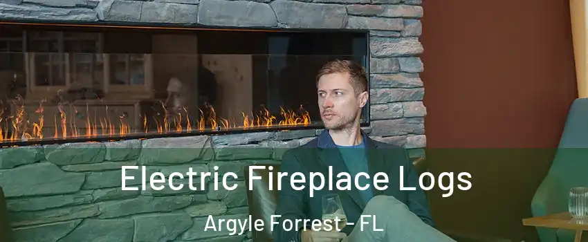 Electric Fireplace Logs Argyle Forrest - FL