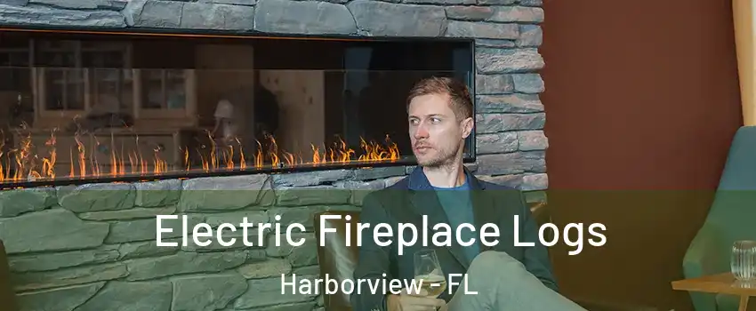 Electric Fireplace Logs Harborview - FL