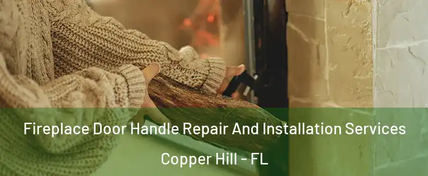 Fireplace Door Handle Repair And Installation Services Copper Hill - FL