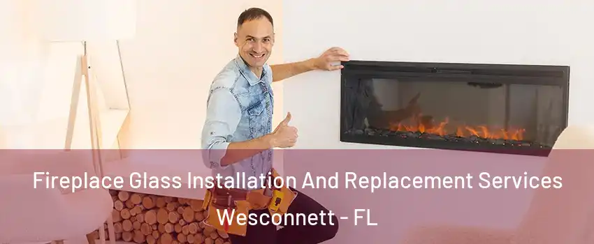 Fireplace Glass Installation And Replacement Services Wesconnett - FL