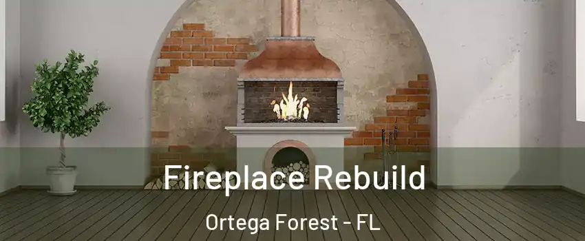 Fireplace Rebuild Ortega Forest - FL