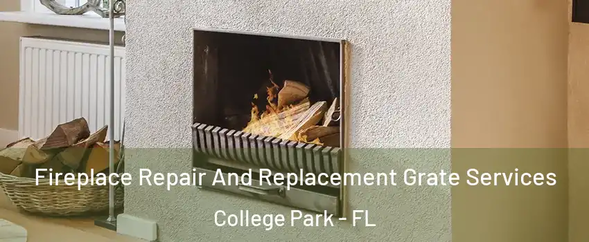 Fireplace Repair And Replacement Grate Services College Park - FL