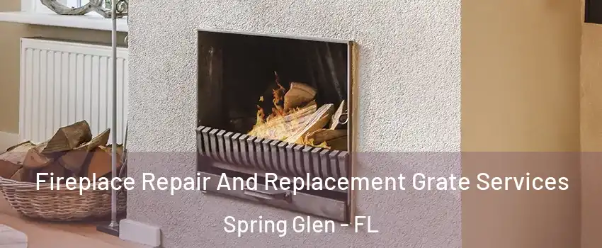 Fireplace Repair And Replacement Grate Services Spring Glen - FL