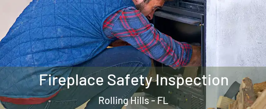 Fireplace Safety Inspection Rolling Hills - FL