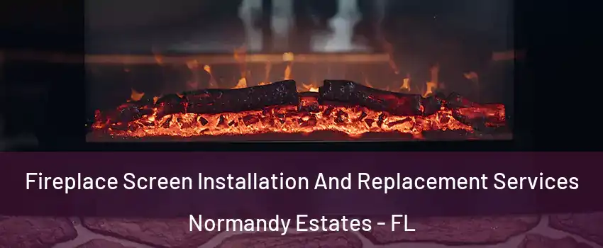 Fireplace Screen Installation And Replacement Services Normandy Estates - FL