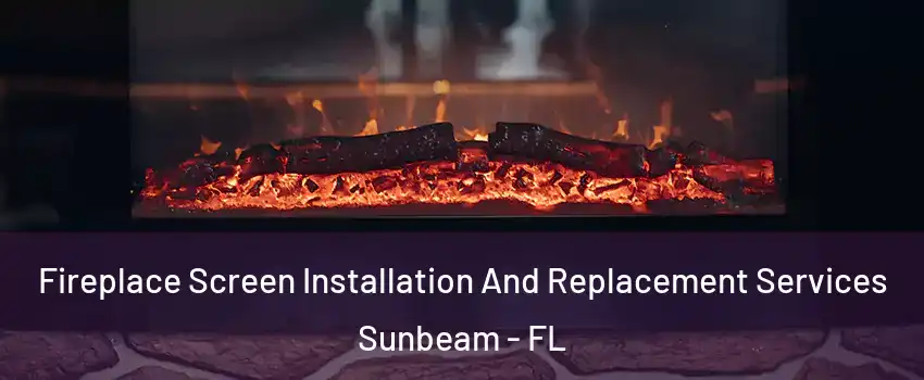 Fireplace Screen Installation And Replacement Services Sunbeam - FL