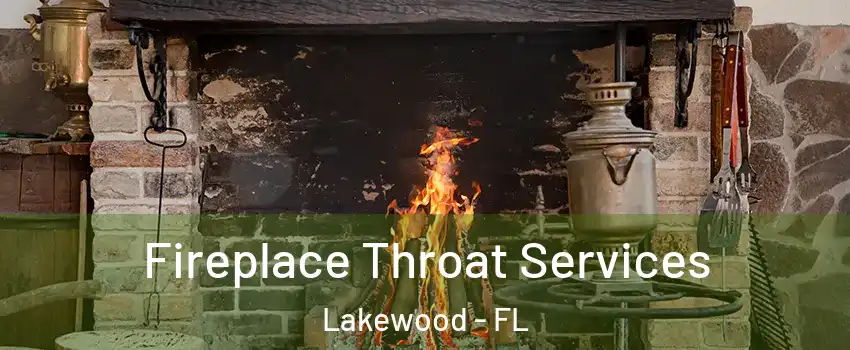 Fireplace Throat Services Lakewood - FL