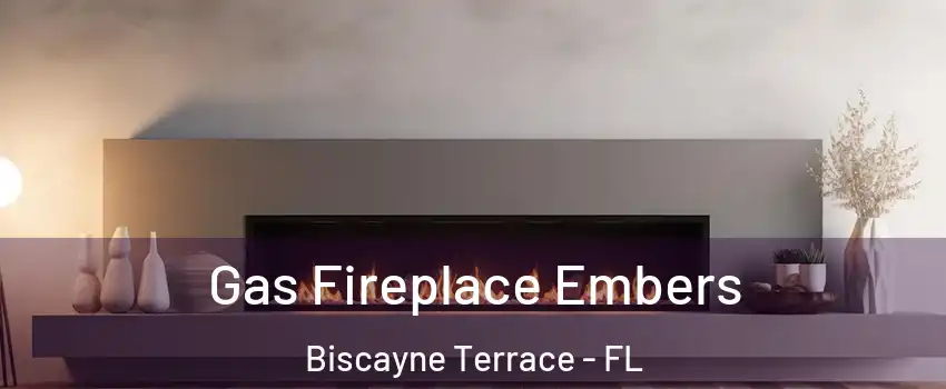 Gas Fireplace Embers Biscayne Terrace - FL