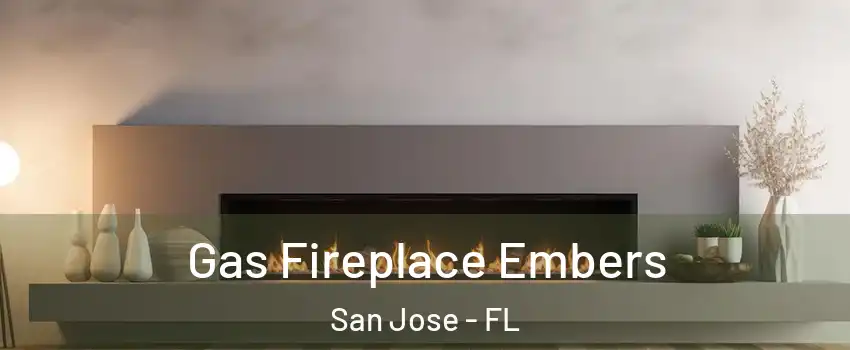 Gas Fireplace Embers San Jose - FL