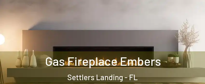 Gas Fireplace Embers Settlers Landing - FL