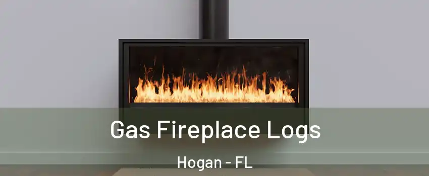 Gas Fireplace Logs Hogan - FL