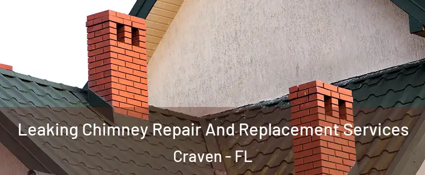 Leaking Chimney Repair And Replacement Services Craven - FL