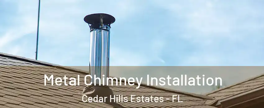 Metal Chimney Installation Cedar Hills Estates - FL