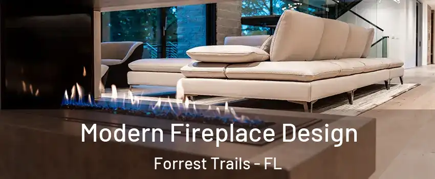 Modern Fireplace Design Forrest Trails - FL