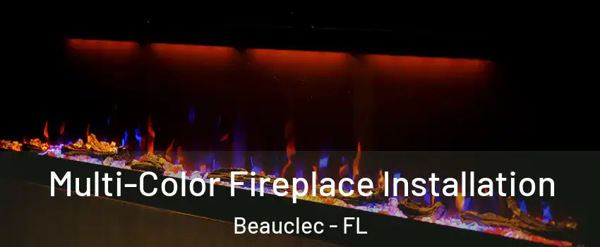 Multi-Color Fireplace Installation Beauclec - FL