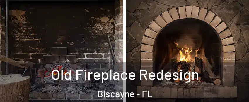 Old Fireplace Redesign Biscayne - FL