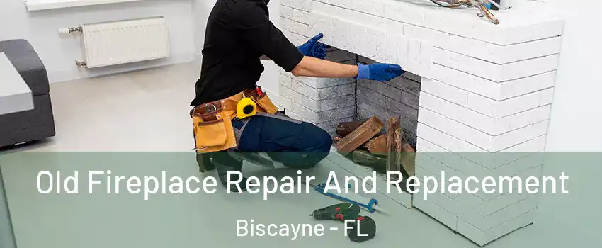 Old Fireplace Repair And Replacement Biscayne - FL