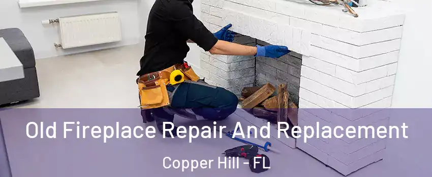 Old Fireplace Repair And Replacement Copper Hill - FL