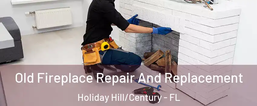 Old Fireplace Repair And Replacement Holiday Hill/Century - FL