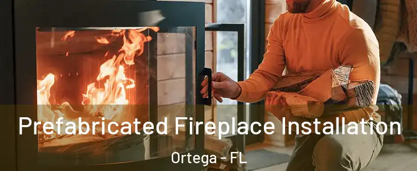 Prefabricated Fireplace Installation Ortega - FL