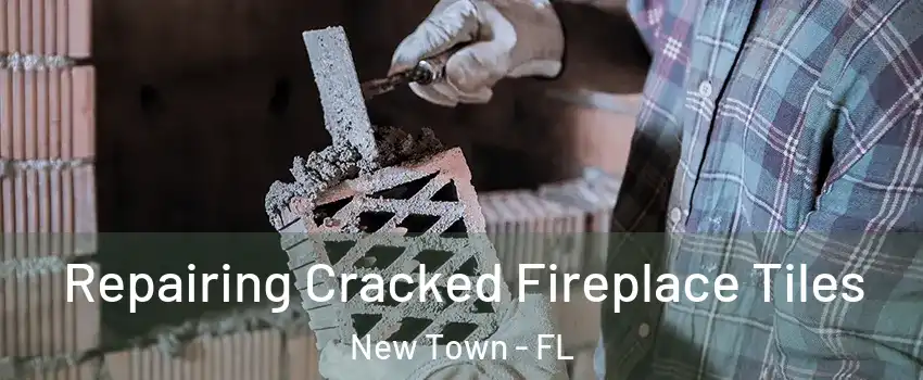 Repairing Cracked Fireplace Tiles New Town - FL