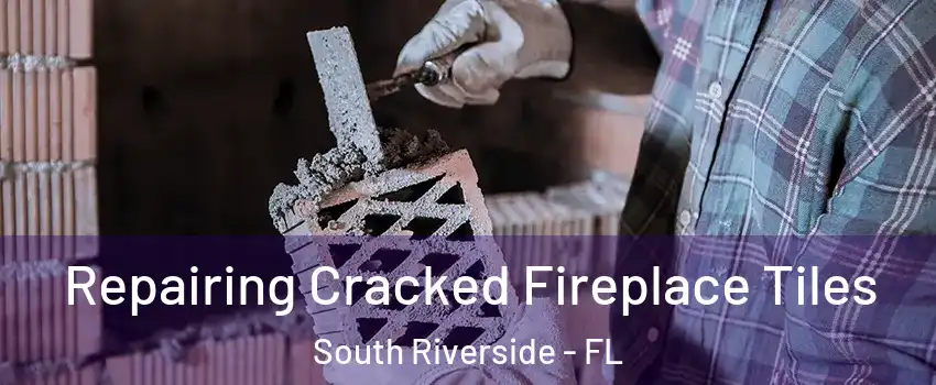 Repairing Cracked Fireplace Tiles South Riverside - FL