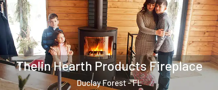 Thelin Hearth Products Fireplace Duclay Forest - FL