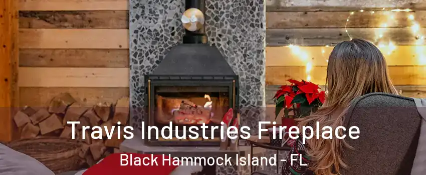 Travis Industries Fireplace Black Hammock Island - FL