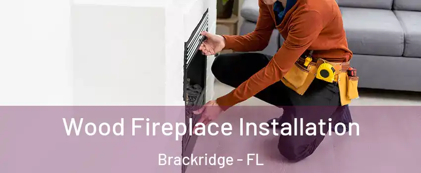 Wood Fireplace Installation Brackridge - FL